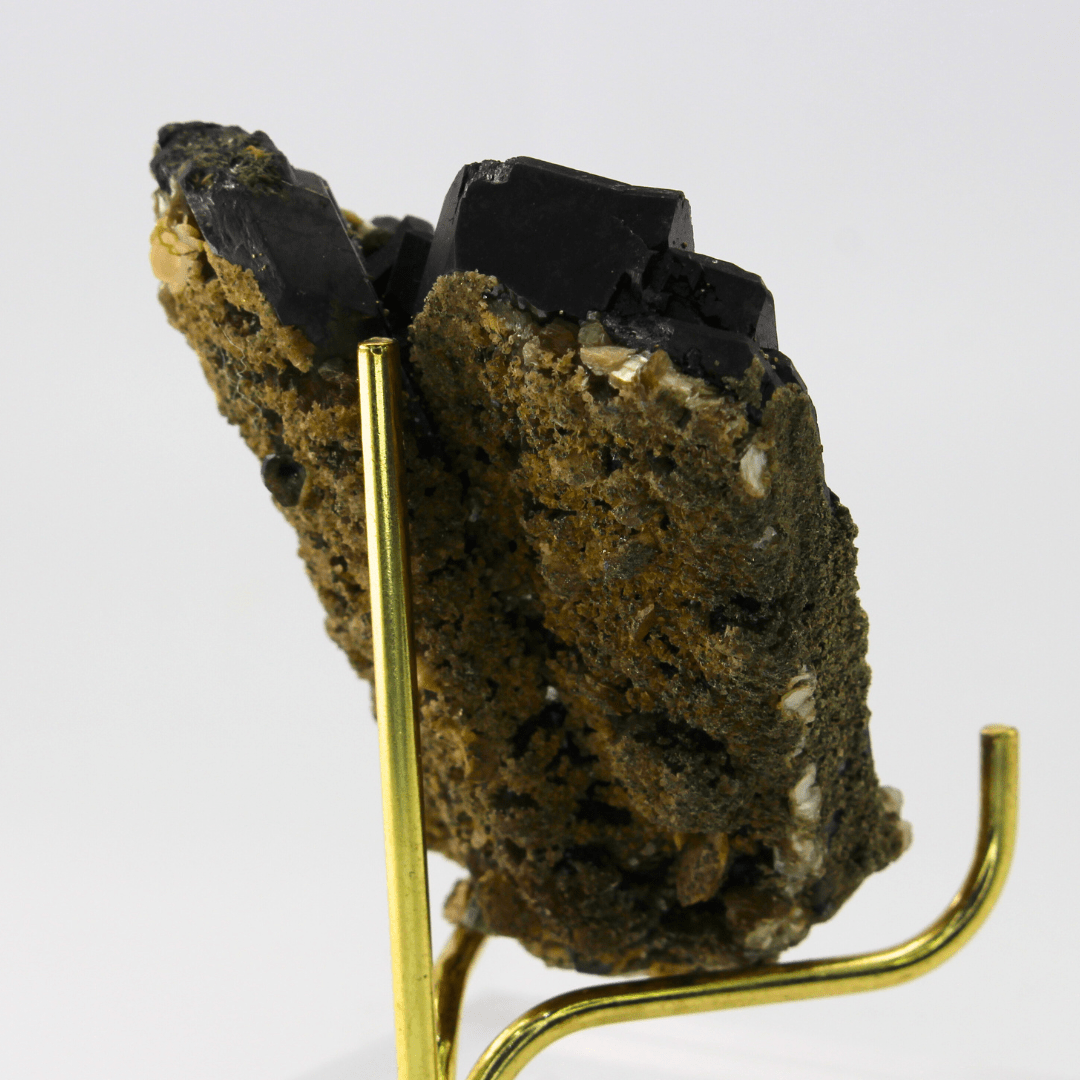 Boulangerite Calcite Naturally Terminated Yugoslavia 328 Natural Mineral Specimen Fine Collectable Cabinet Display Piece Geological Interest