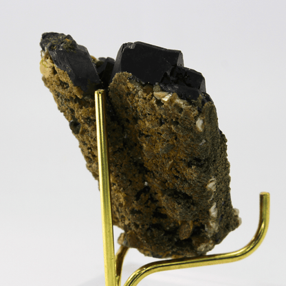 Boulangerit Calcit Natürlich Terminiert Jugoslawien 328 Natürliches Mineralienexponat Feines Sammlerstück Vitrinenobjekt Geologisches Interesse