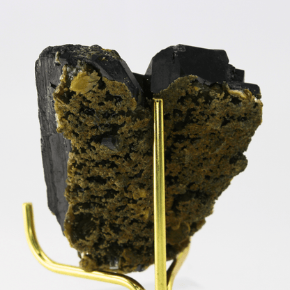 Boulangerit Calcit Natürlich Terminiert Jugoslawien 328 Natürliches Mineralienexponat Feines Sammlerstück Vitrinenobjekt Geologisches Interesse