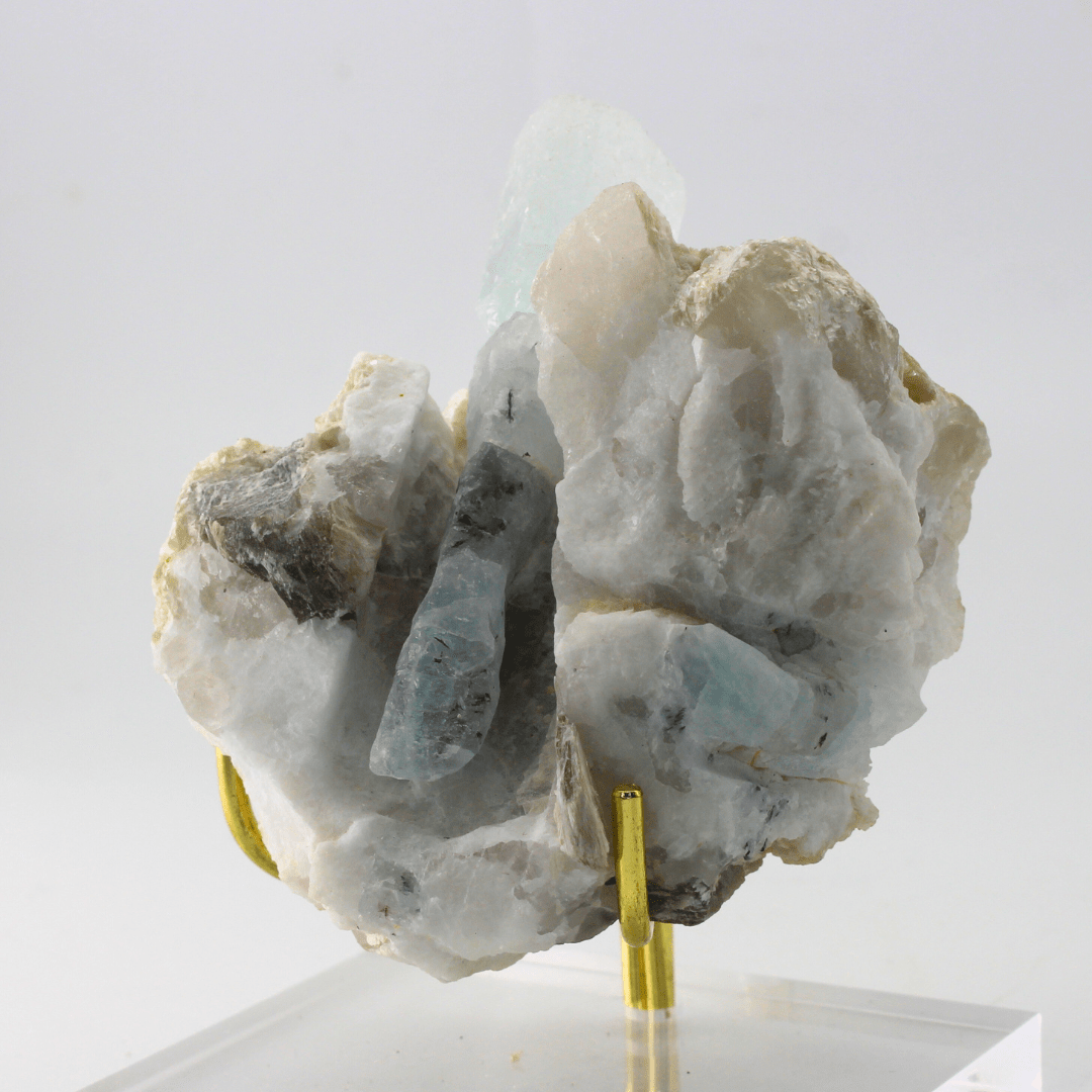 Aquamarine Naturally Terminated Himalayas 340g