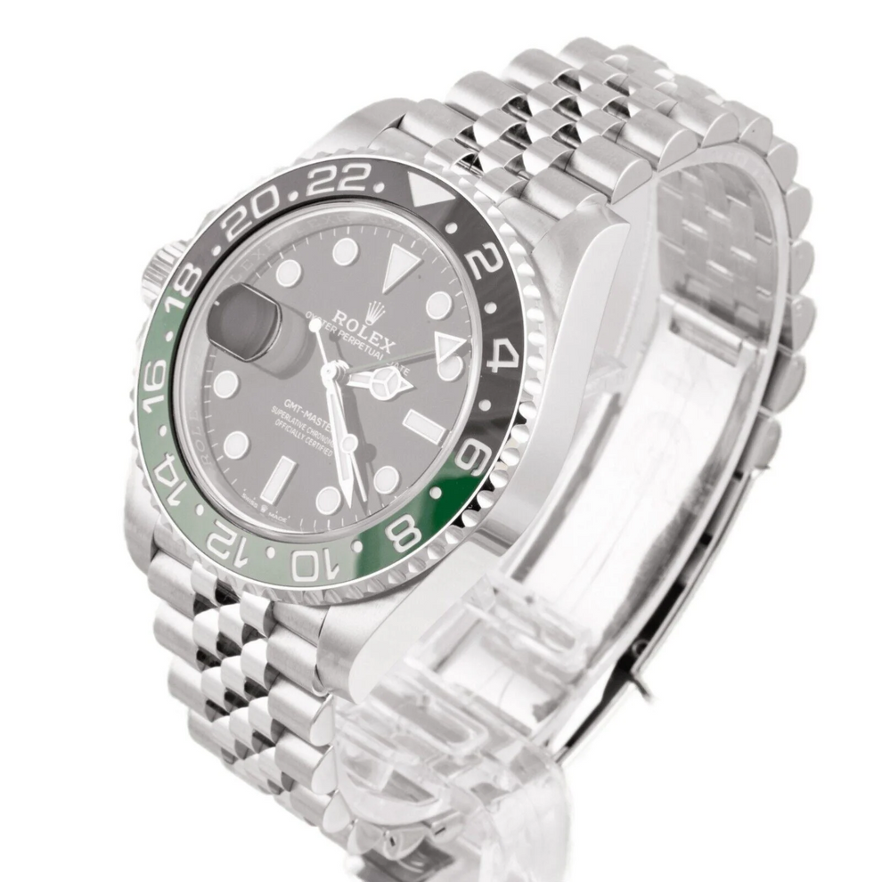 Rolex Gmt-master II 2024 Jubilee Bracelet Black Dial Stainless Steel 2024 Pristine Condition Ceramic Bezel 40 Mm Mechanical Watch - product image from Im...