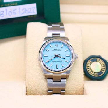 Rolex Oyster Perpetual 31 277200 Tiffany Blue Dial - 2023