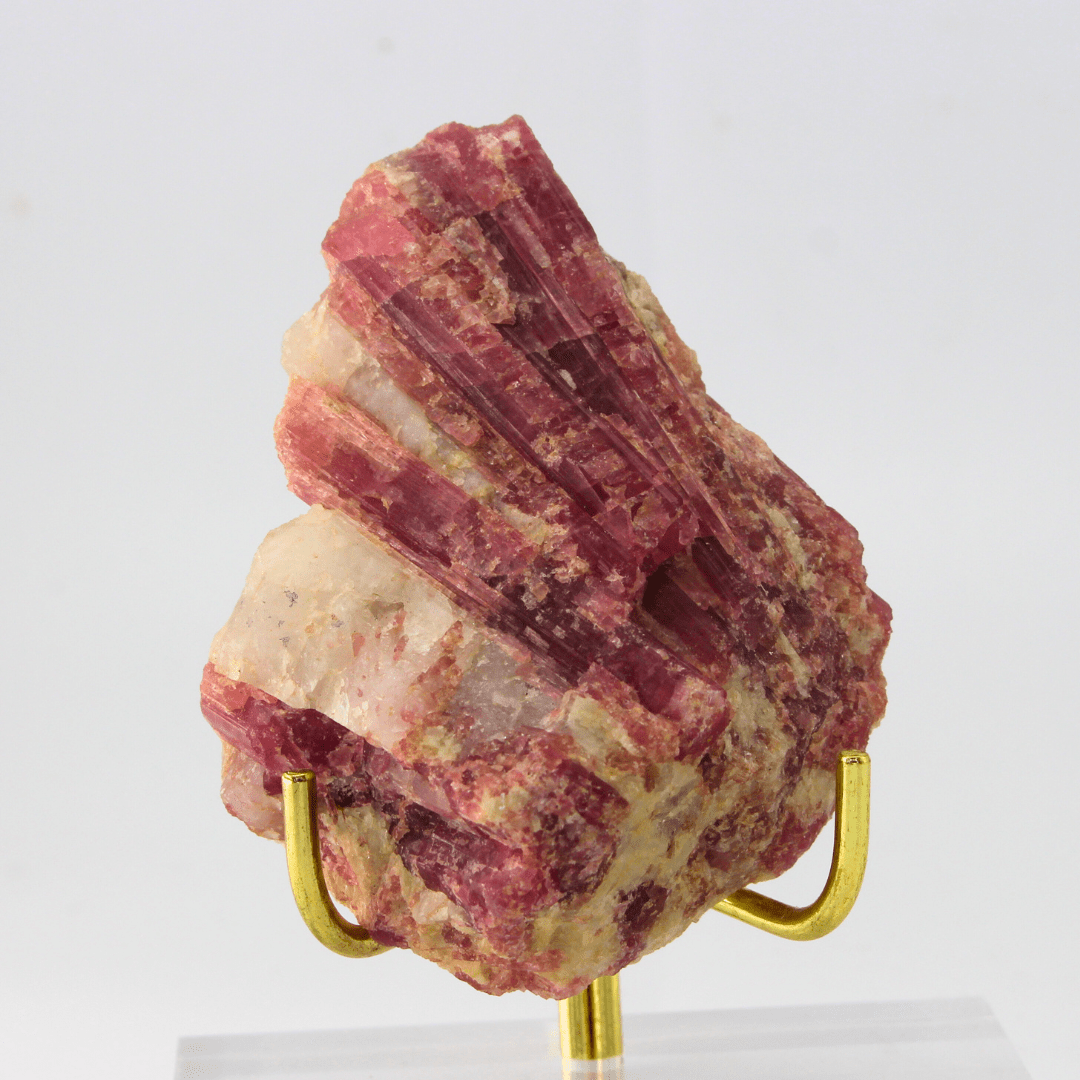 Pink Tourmaline Naturally Terminated Himalayas 149 Natural Mineral Specimen Fine Collectable Cabinet Display Piece Geological Interest