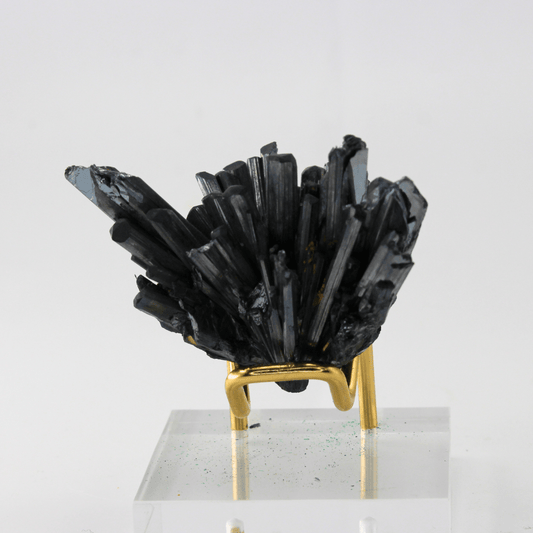 Stibnite Naturally Terminated Asia 120 Natural Mineral Specimen Fine Collectable Cabinet Display Piece Geological Interest