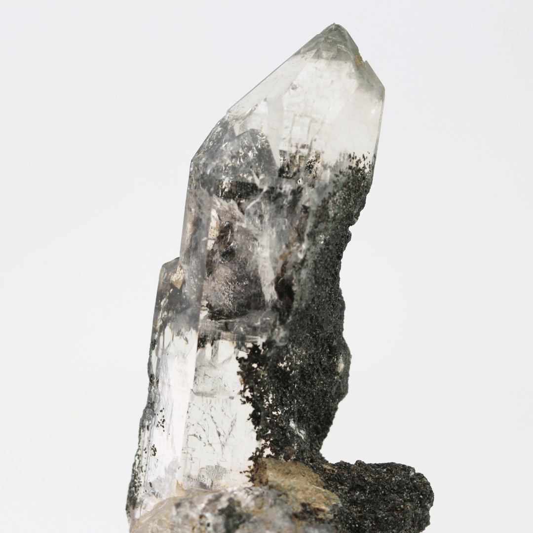 Quartz With Chlorite Naturally Terminated Himalayas 324g