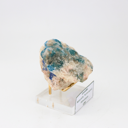 Lazuli-Quarz natürlich aus den Himalaja-Bergen, 194. Natürliches Mineralienexemplar, feines Sammlerstück, für die Vitrine, von geologischem Interesse