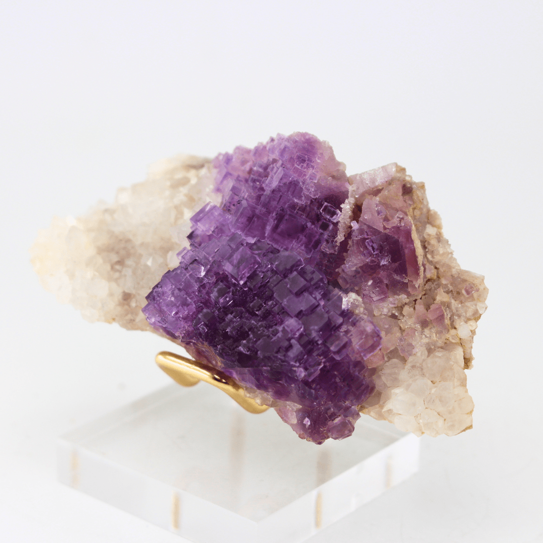 Flourite Quartz Matrix Gastein Austria 162g