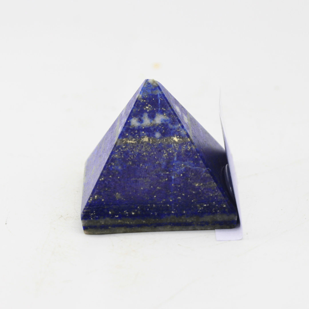Lapis Pyramid Polished Himalayas 73 Natural Mineral Specimen Fine Collectable Cabinet Display Piece Geological Interest