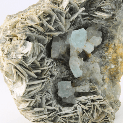 Aquamarin, natürlich terminiert, Himalaya, 698 g, natürliches Mineralien-Exemplar, feines Sammlerstück, Kabinett-Ausstellungsstück, geologisches Interesse