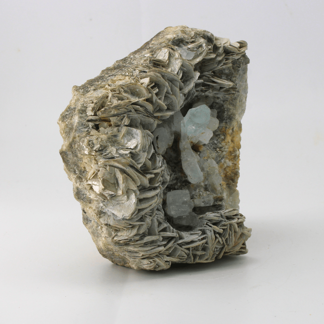 Aquamarine Naturally Terminated Himalayas 698 Natural Mineral Specimen Fine Collectable Cabinet Display Piece Geological Interest