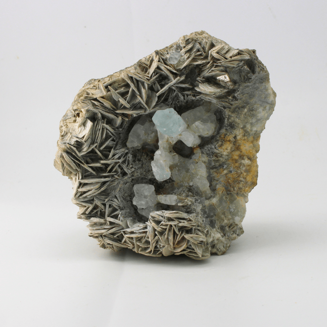 Aquamarine Naturally Terminated Himalayas 698 Natural Mineral Specimen Fine Collectable Cabinet Display Piece Geological Interest