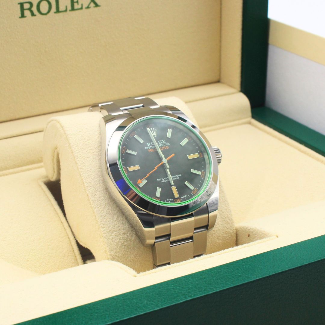 Rolex Milgauss 116400GV Black Dial 2021