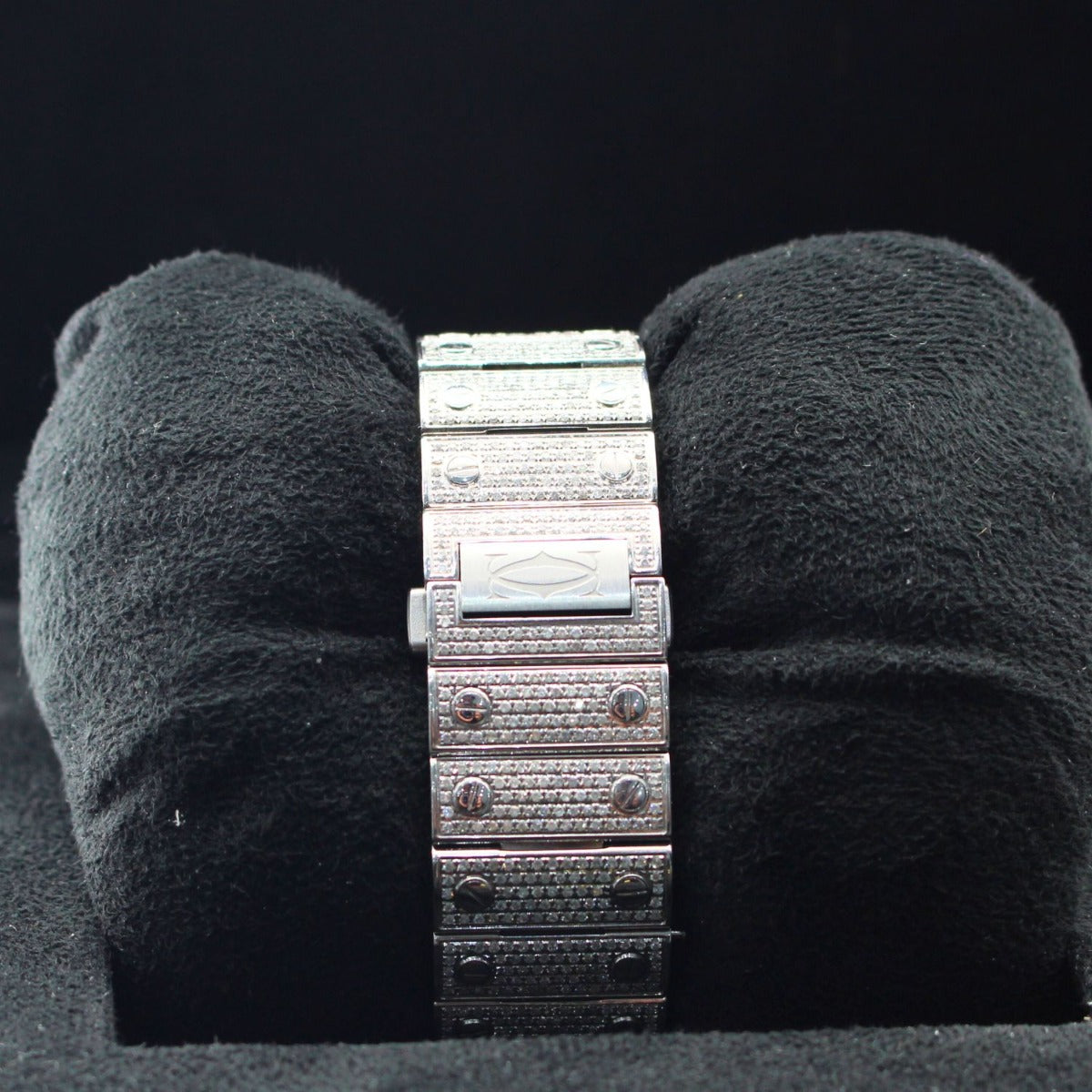 Cartier De Santos WSSA0030 Diamond Set Blue Dial 2023