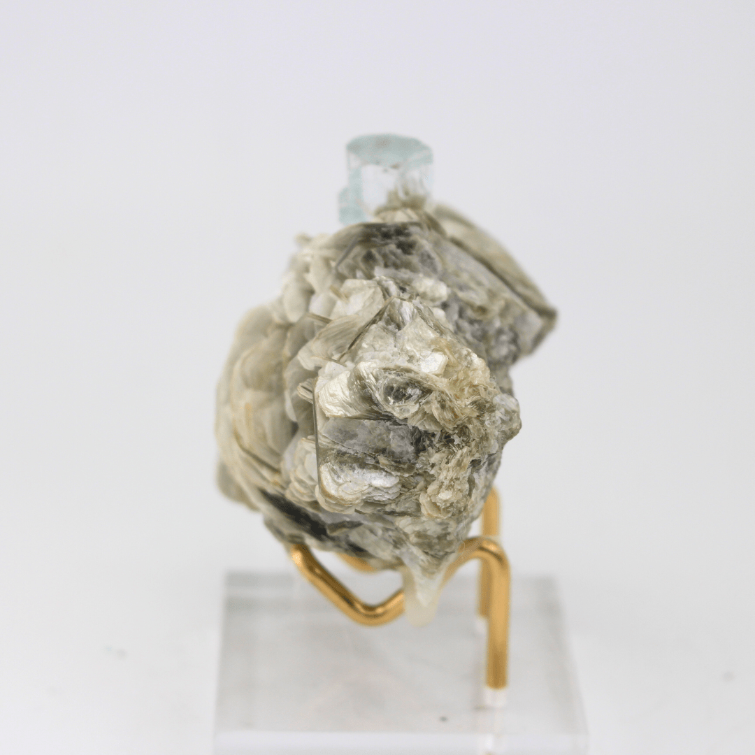 Aquamarine Naturally Terminated Himalayas 177g