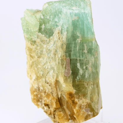 Aquamarin natürlich beendet Himalaya 1590 Naturmineralienmuster Feines Sammelstück Vitrinenstück Geologisches Interesse