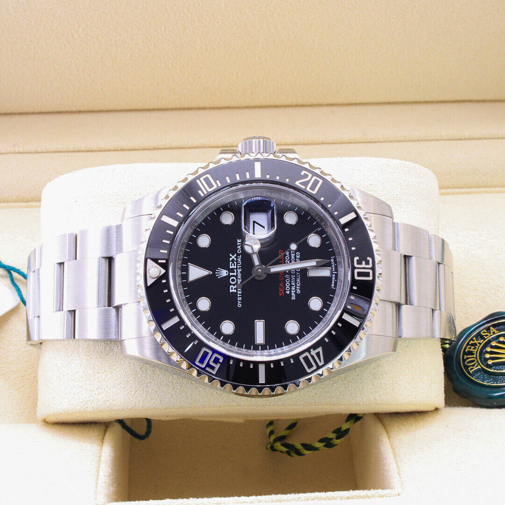 Rolex Sea Dweller 126600 Oyster Bracelet Black Dial Stainless Steel 2020 Unworn Condition Fixed 44 Mm Mechanical Watch - product image from Imperia...