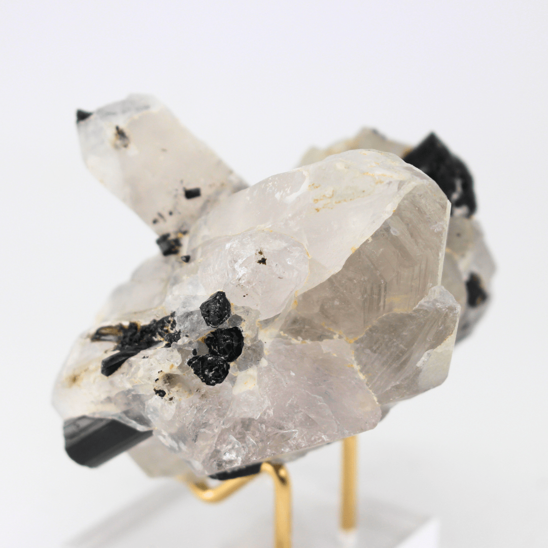 Quartz x Tourmaline Naturally Terminated Himalayas 385g