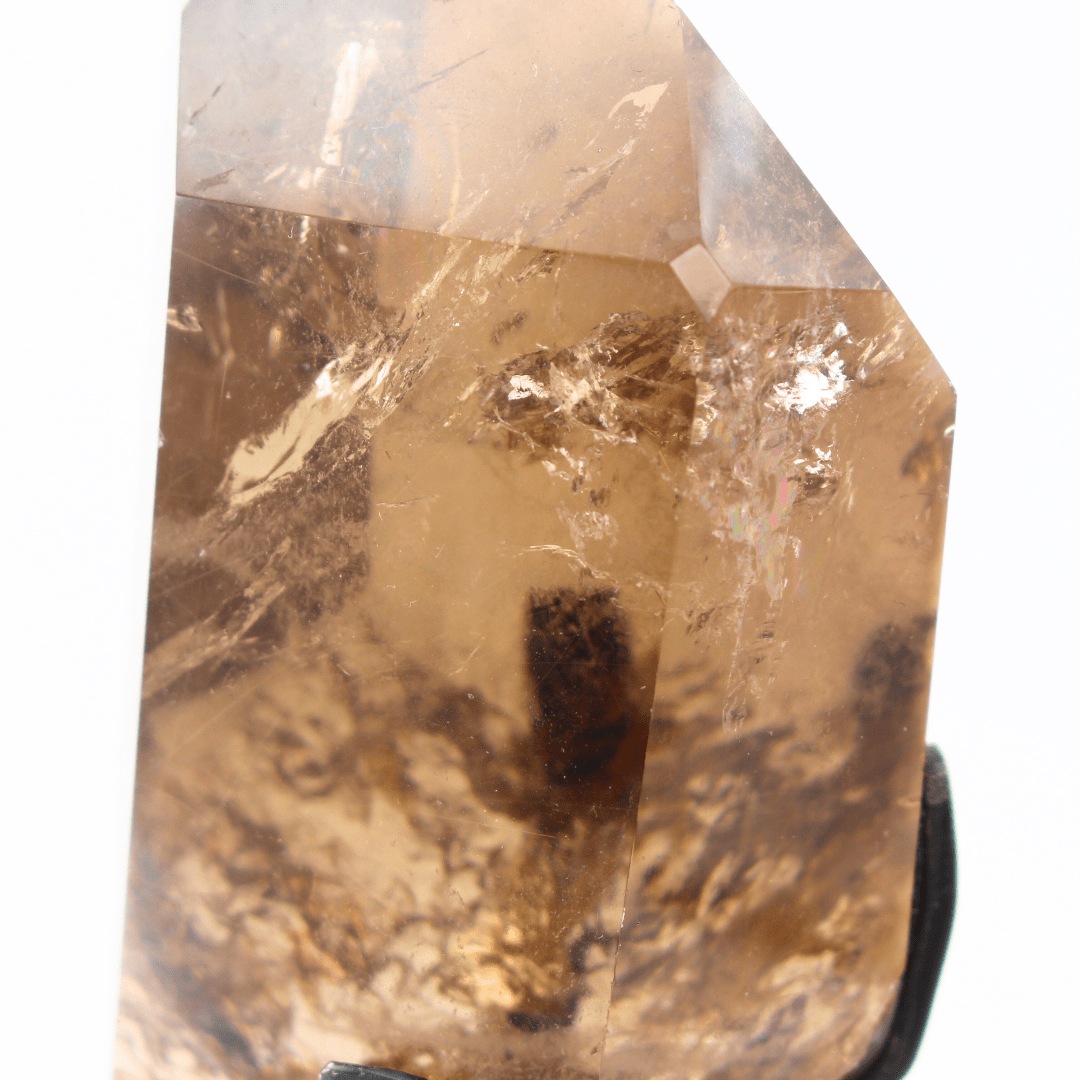 Rutilated Quartz Firework Effect Gastein Austria 920 Natural Mineral Specimen Fine Collectable Cabinet Display Piece Geological Interest