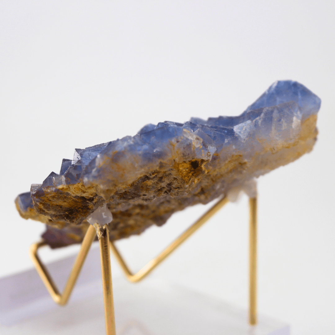 Purple Flourite Naturally Terminated Himalayas 300 Natural Mineral Specimen Fine Collectable Cabinet Display Piece Geological Interest