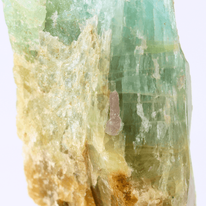 Aquamarin natürlich beendet Himalaya 1590 Naturmineralienmuster Feines Sammelstück Vitrinenstück Geologisches Interesse