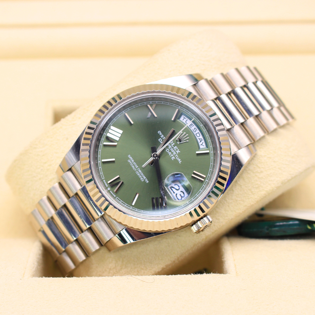 Rolex Day-Date 40 228239 Olive Green Dial 2021