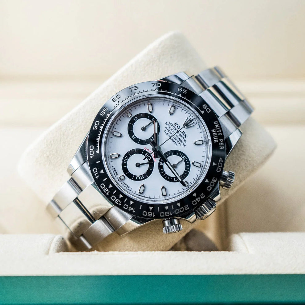 Rolex Cosmograph Daytona 40 116500LN Panda White Dial Black Ceramic Bezel