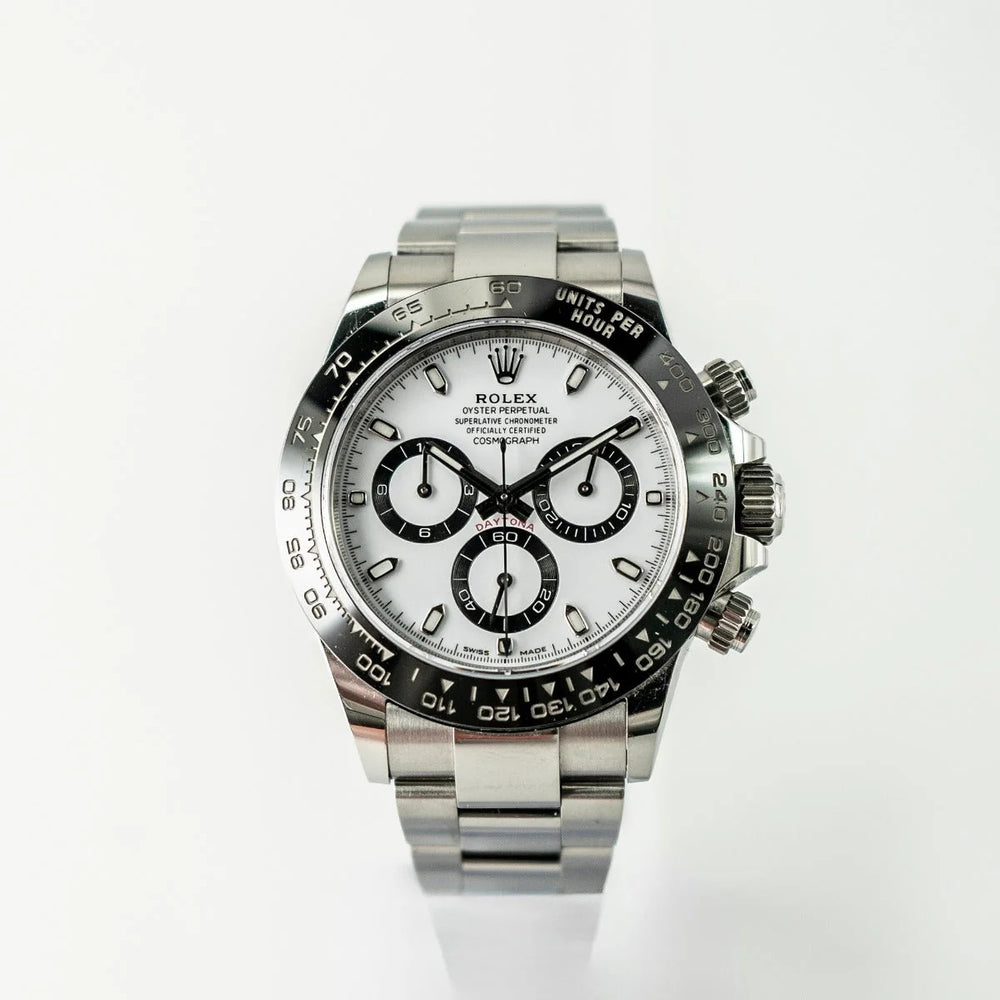 Rolex Cosmograph Daytona 40 116500LN Panda White Dial Black Ceramic Bezel