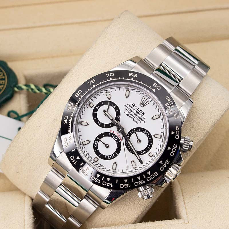 Rolex Cosmograph Daytona 40 116500LN Panda White Dial Black Ceramic Bezel