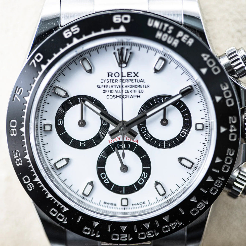 Rolex Cosmograph Daytona 40 116500LN Panda White Dial Black Ceramic Bezel