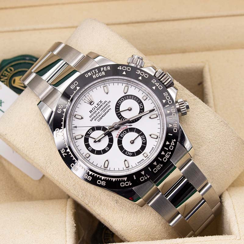 Rolex Cosmograph Daytona 40 116500LN Panda White Dial Black Ceramic Bezel