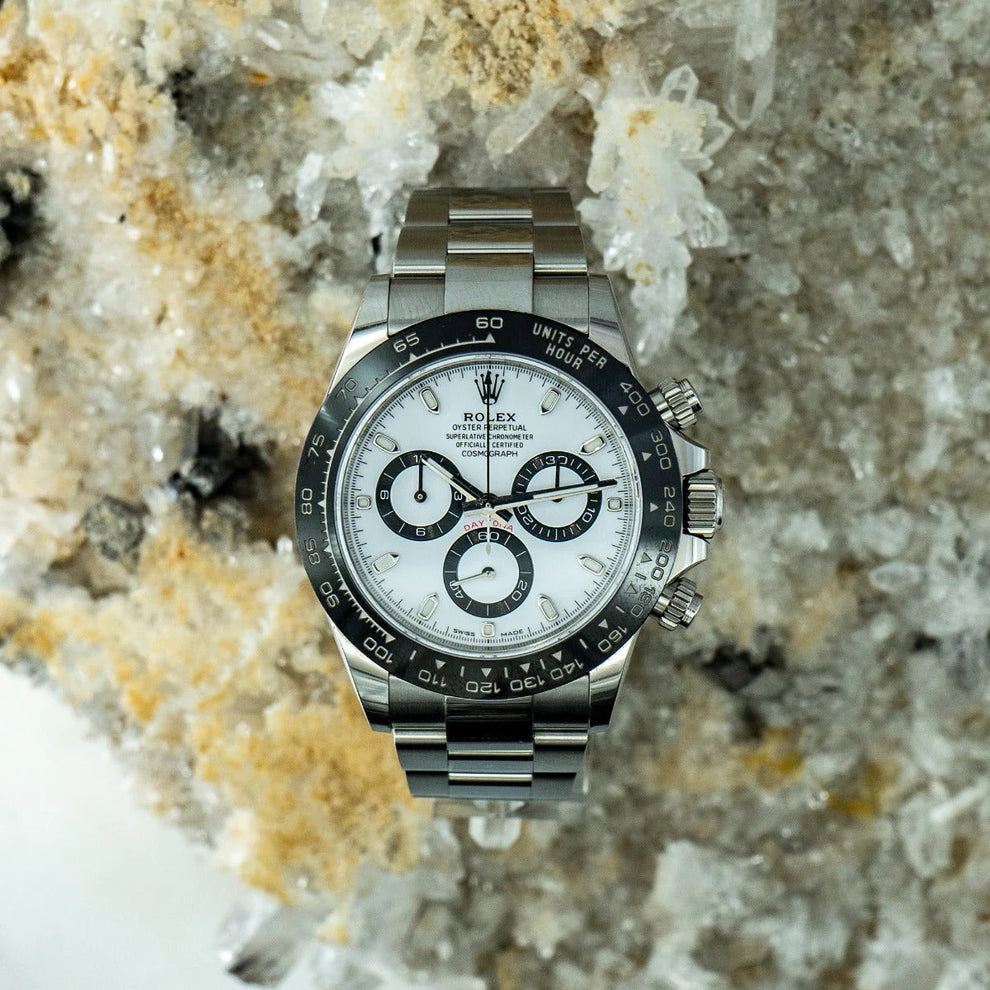 Rolex Cosmograph Daytona 40 116500LN Panda White Dial Black Ceramic Bezel