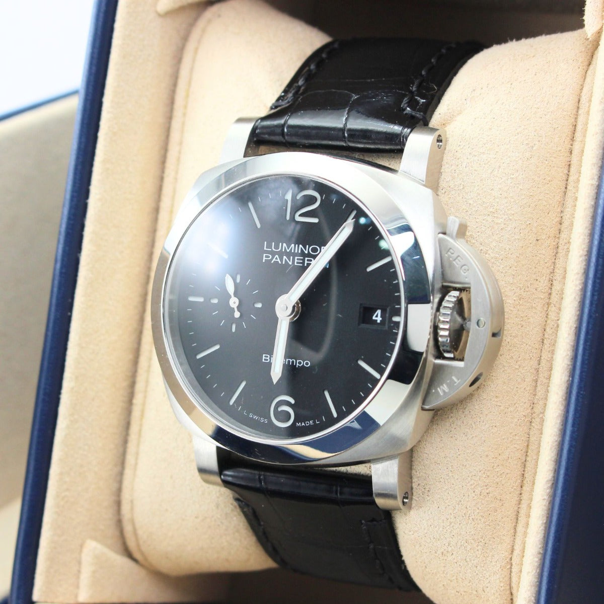 Panerai Luminor Quaranta BiTempo PAM01365 Black Dial 2023