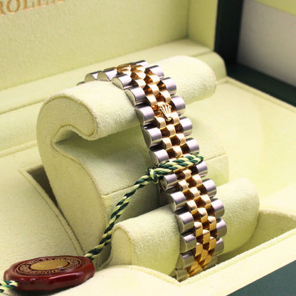 Rolex Datejust 36 116233 Jubilee Bracelet Champagne Dial Yellow Gold 2014 Pristine Condition Fluted Bezel 36mm Mechanical Watch - product image from Imp...
