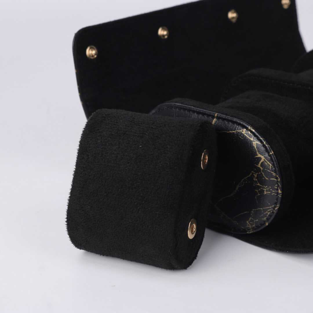 3 Watch Roll Travel Storage Case Portable Jewellery Organiser