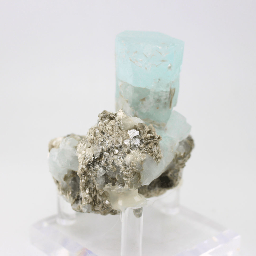 Aquamarine Naturally Terminated Himalayas 348g