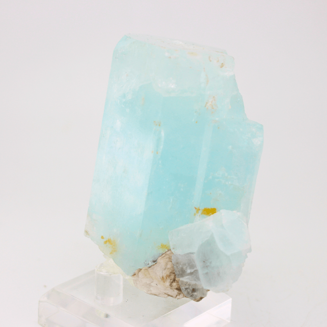 Aquamarine Naturally Terminated Himalayas 322 Natural Mineral Specimen Fine Collectable Cabinet Display Piece Geological Interest