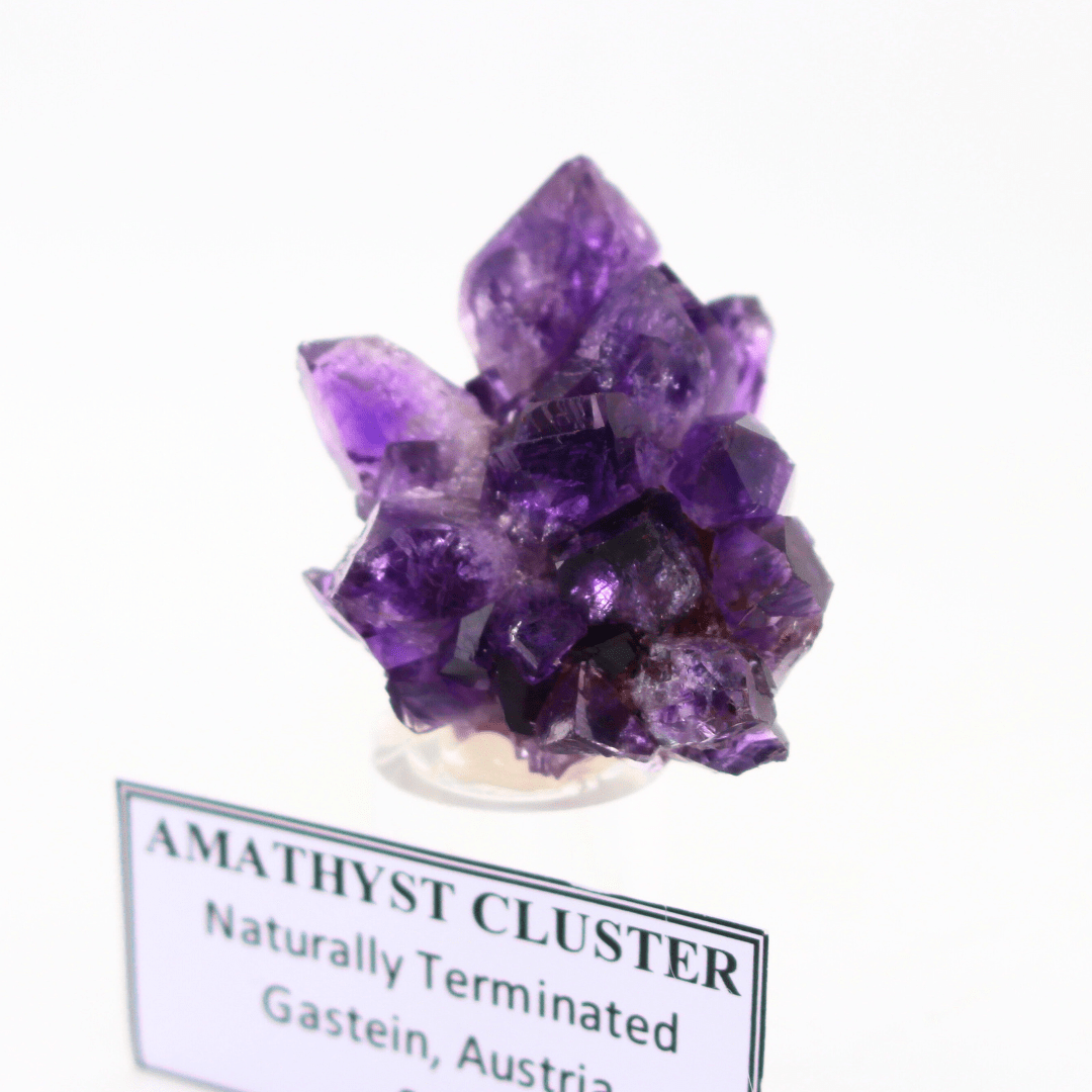 Amethyst Cluster Naturally Terminated Gastein Austria 32g