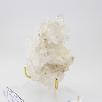 Quarz Kristall Natürlich Terminiert Gastein Österreich 291 Natürliches Mineral Sammlerstück Vitrinenstück Geologisches Interesse