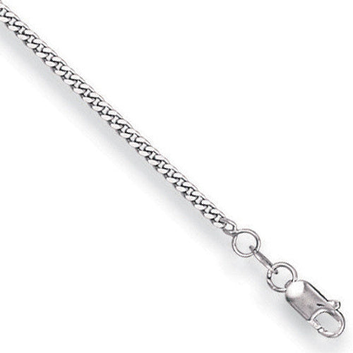18ct White Gold 1.8mm Curb Chain