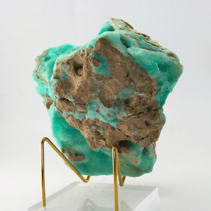 Blauer Aragonit Edelstein Feines Mineral Display 1415.3 Natürliches Mineralien Exemplar Feines Sammlerstück Vitrinenstück Geologisches Interesse