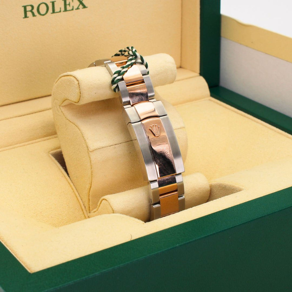 Rolex Datejust 41 126331 Oyster Bracelet Pink Dial Rose Gold 2020 Pristine Condition 24-hour 41 Mm Mechanical Watch - product image from Imperial T...