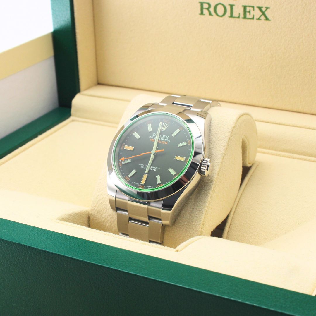 Rolex Milgauss 116400GV Black Dial 2021