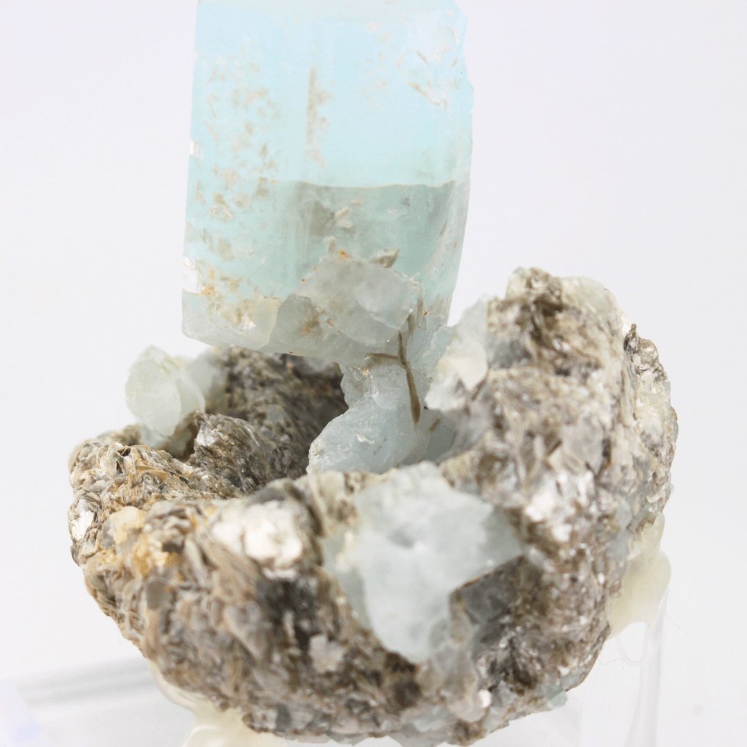 Aquamarine Naturally Terminated Himalayas 348g