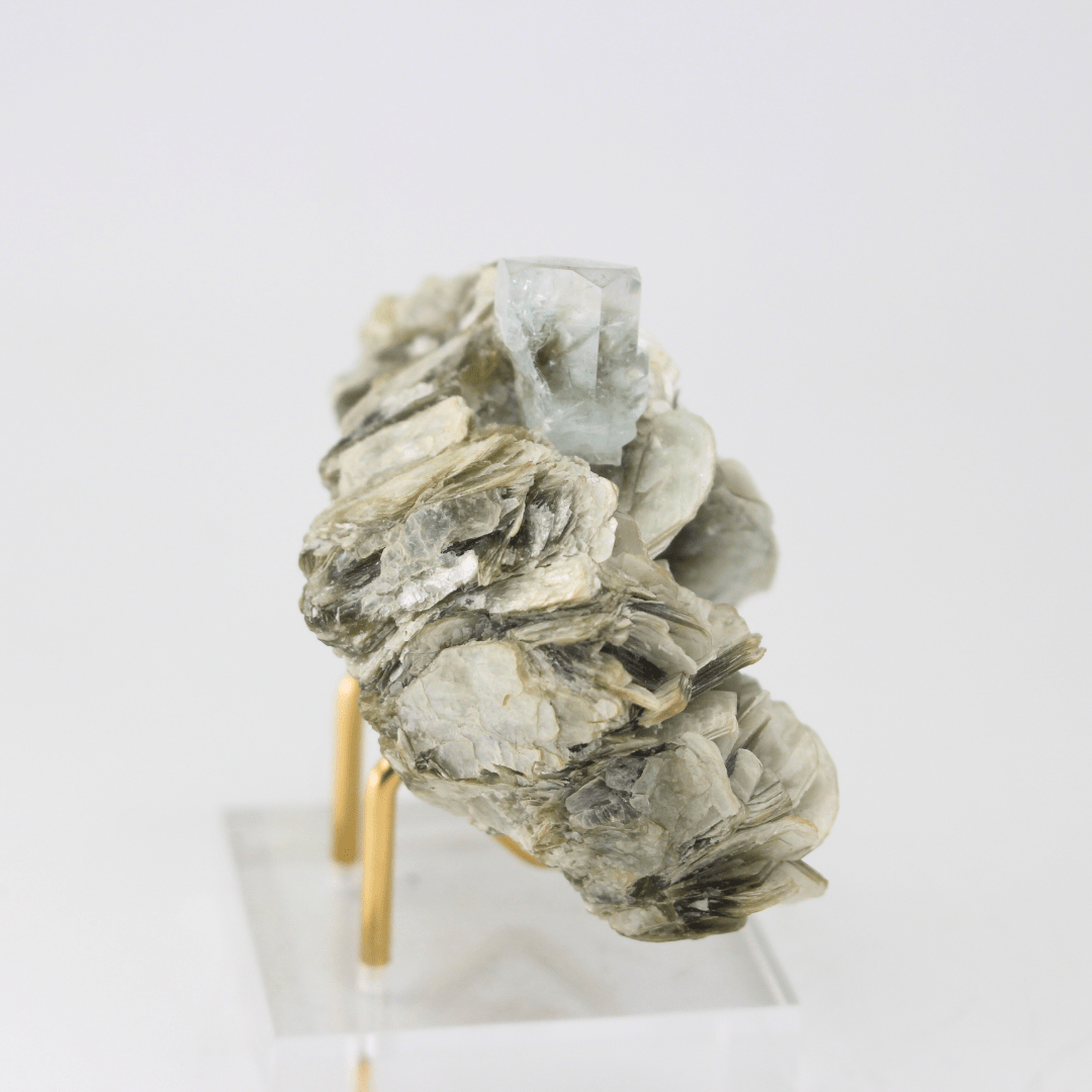 Aquamarine Naturally Terminated Himalayas 177 Natural Mineral Specimen Fine Collectable Cabinet Display Piece Geological Interest