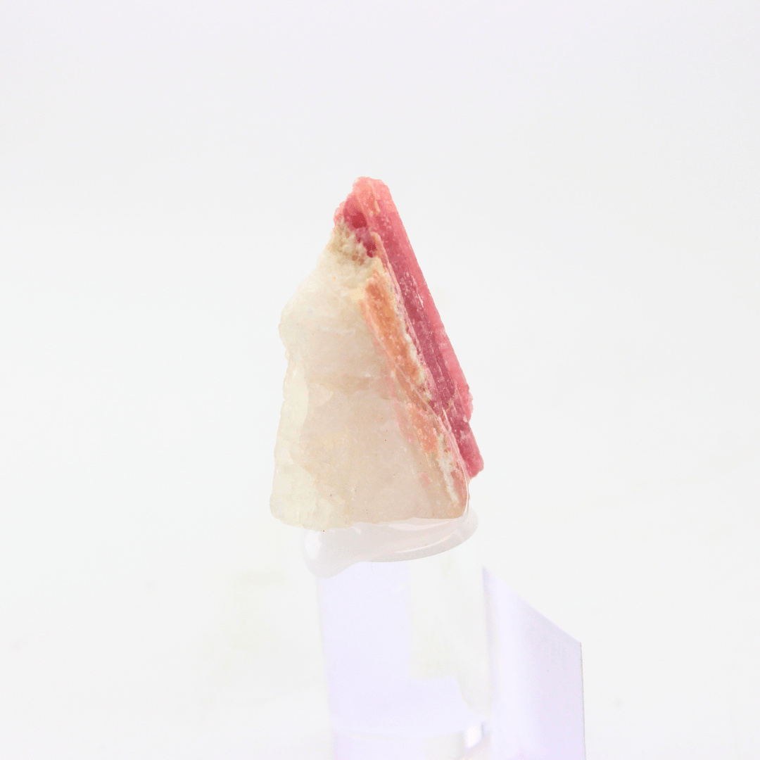 Pink Tourmaline Quartz Matrix Himalayas 18g