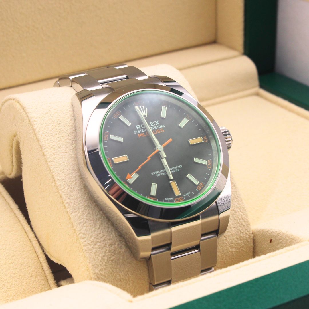 Rolex Milgauss 116400GV Black Dial 2021