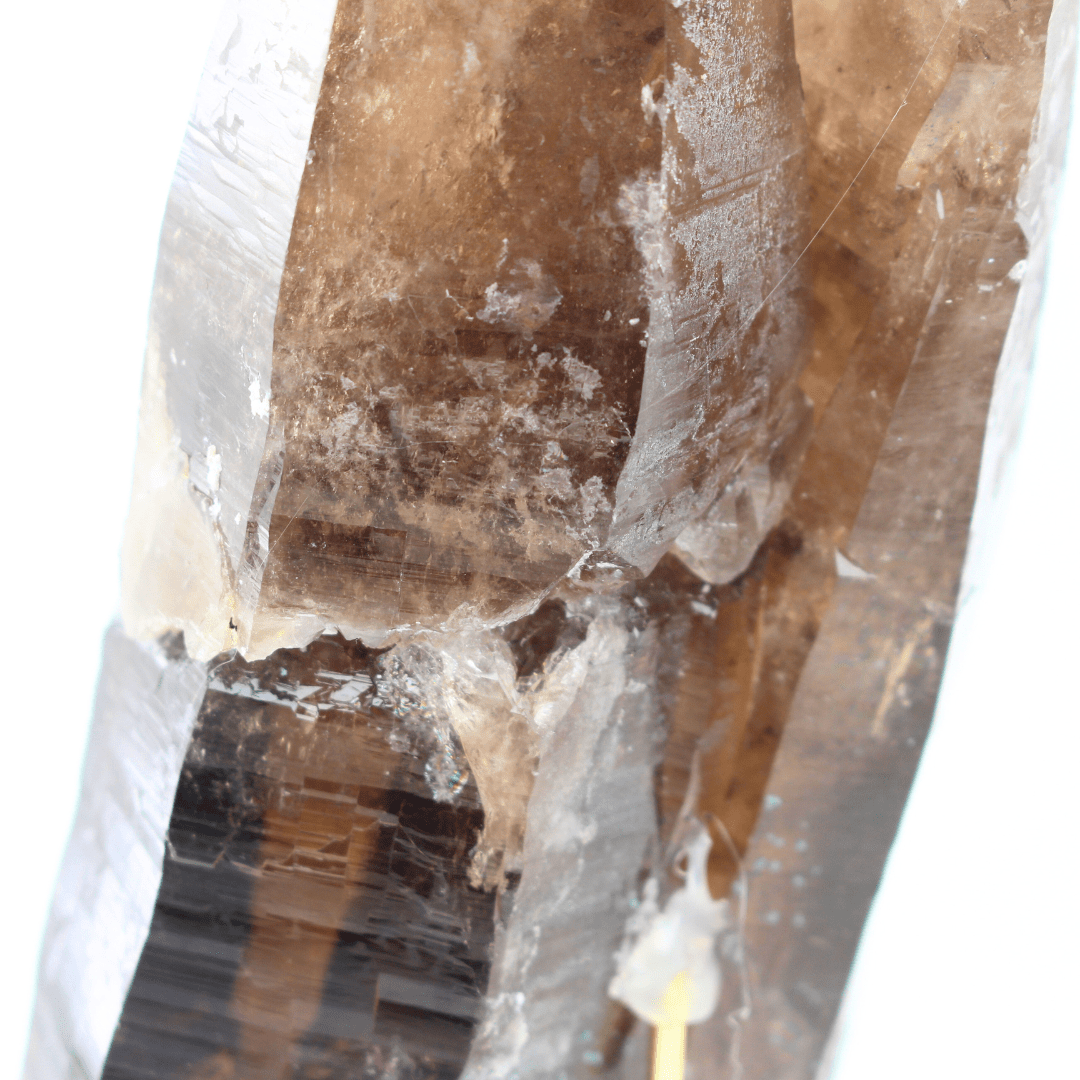 Smokey Quartz Rehealed Fracture Gastein Austria 1153g