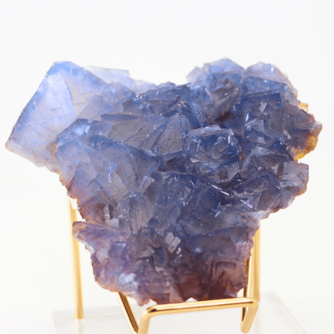 Purple Flourite Naturally Terminated Himalayas 300 Natural Mineral Specimen Fine Collectable Cabinet Display Piece Geological Interest