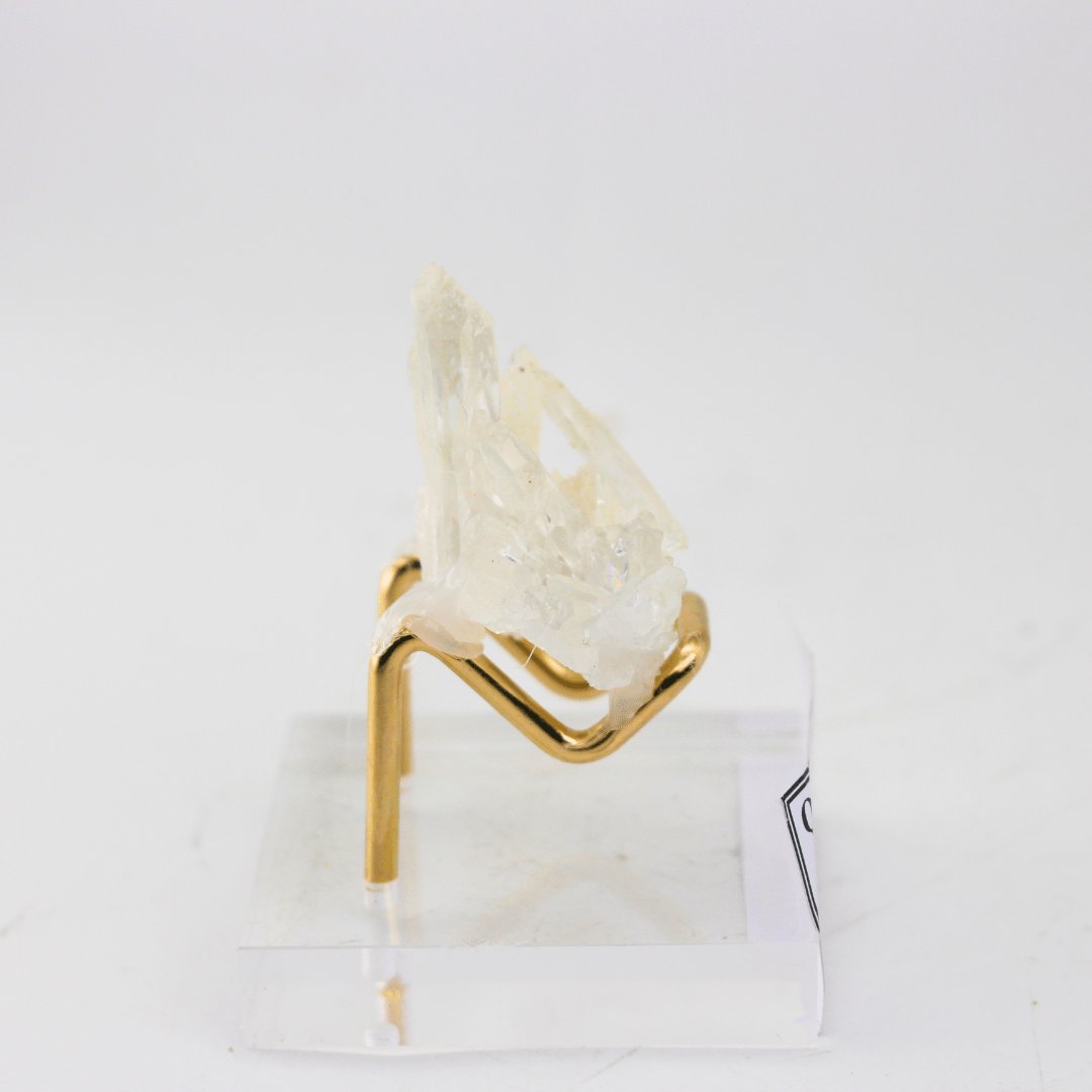 Quartz Crystal Naturally Terminated Gastein Austria 17 Natural Mineral Specimen Fine Collectable Cabinet Display Piece Geological Interest