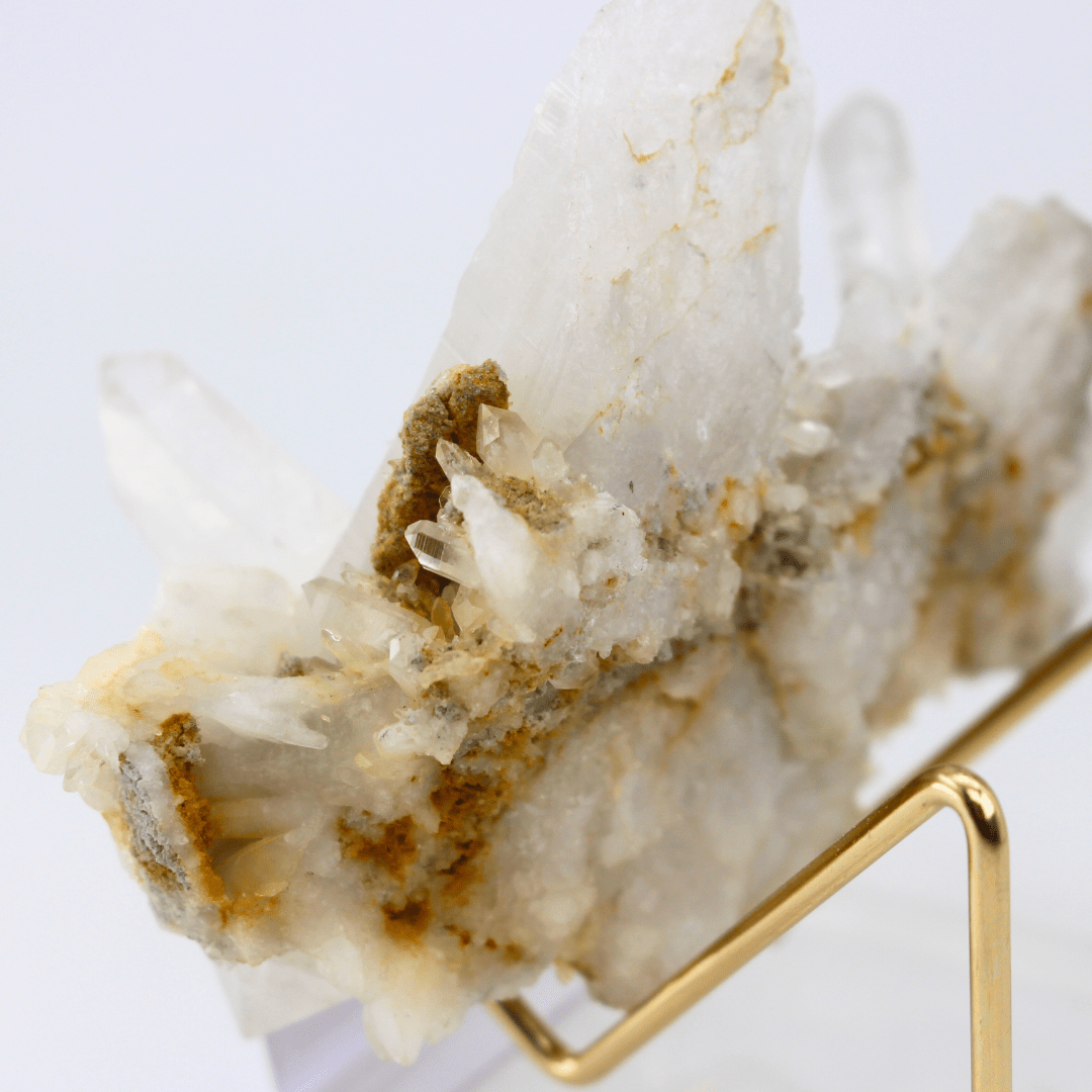 Quartz Crystal Naturally Terminated Gastein Austria 317 Natural Mineral Specimen Fine Collectable Cabinet Display Piece Geological Interest